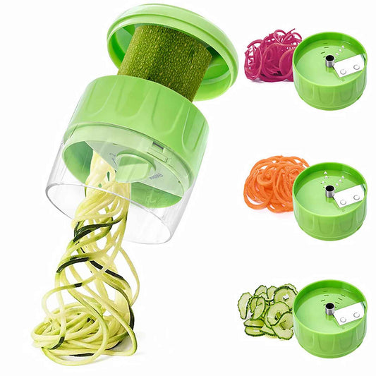 Vegetable Spiral Cutter 4 in 1