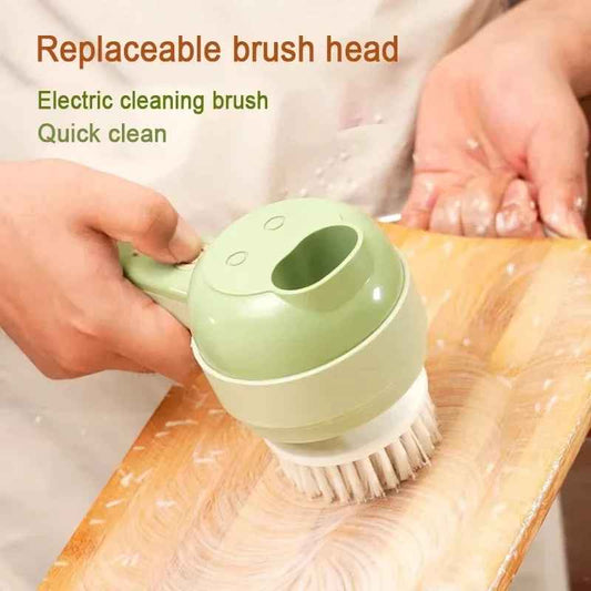 4 in 1 Electric Handheld Cooking Hammer Vegetable Cutter Set Electric Food Chopper Multifunction Vegetable Fruit Slicer