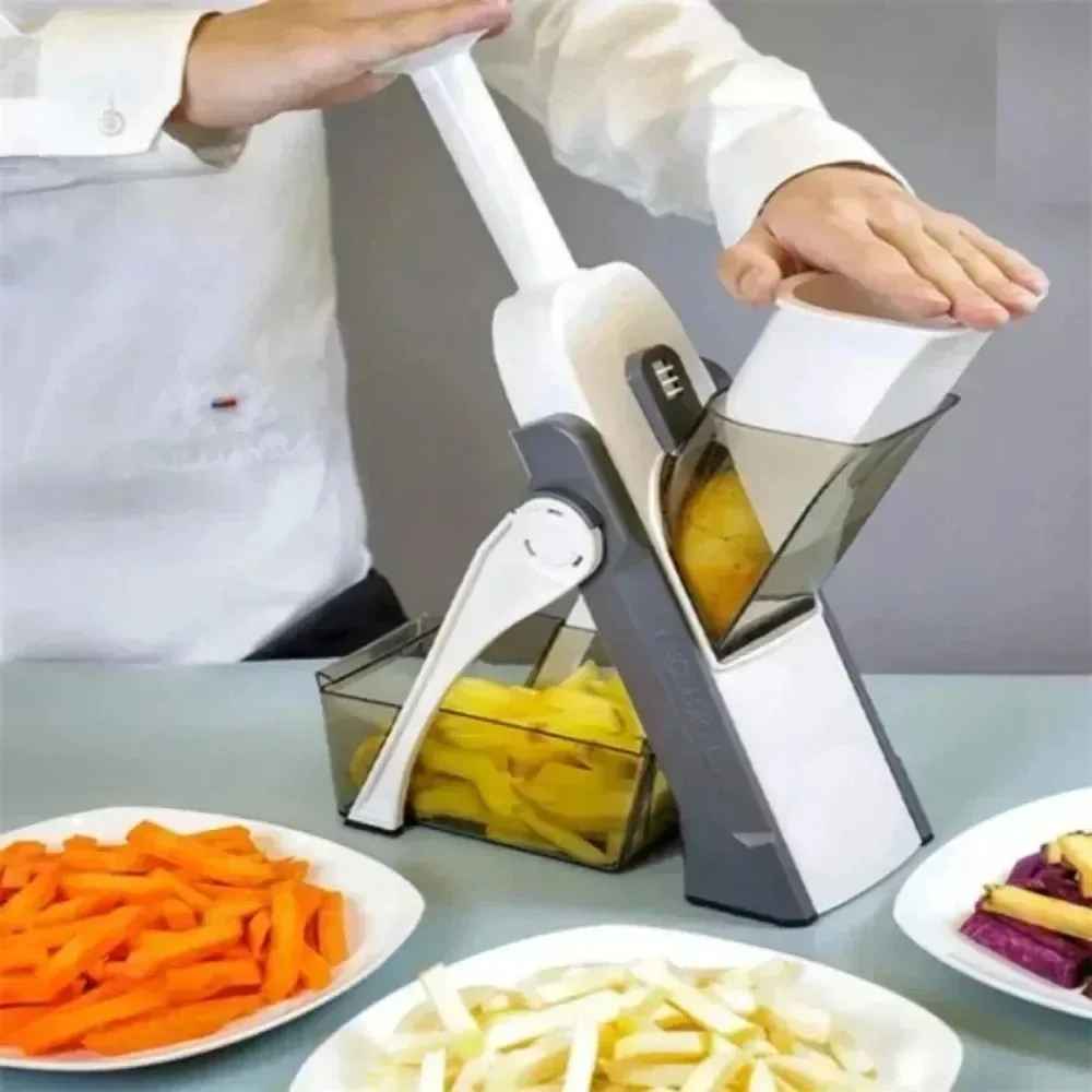 Mandoline Vegetable Cutter Chopper Adjustable Multi-function Vertical Vegetable Cutter