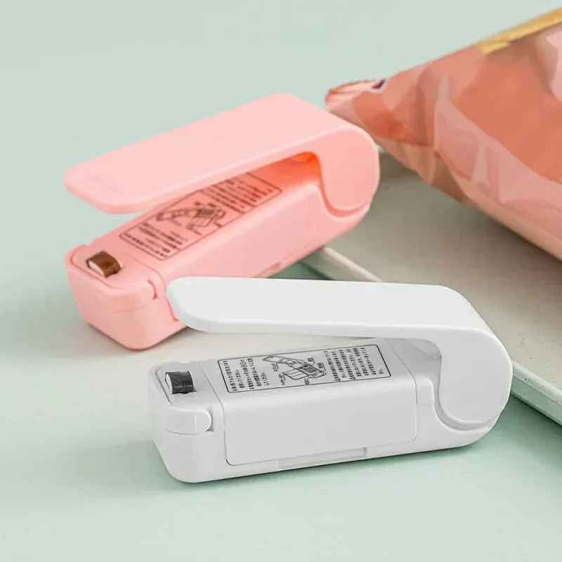 Mini Plastic Bag Sealer Machine Storage Bag Clip Sealing Machine
