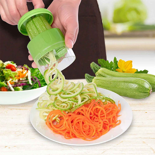 Vegetable Spiral Cutter 4 in 1