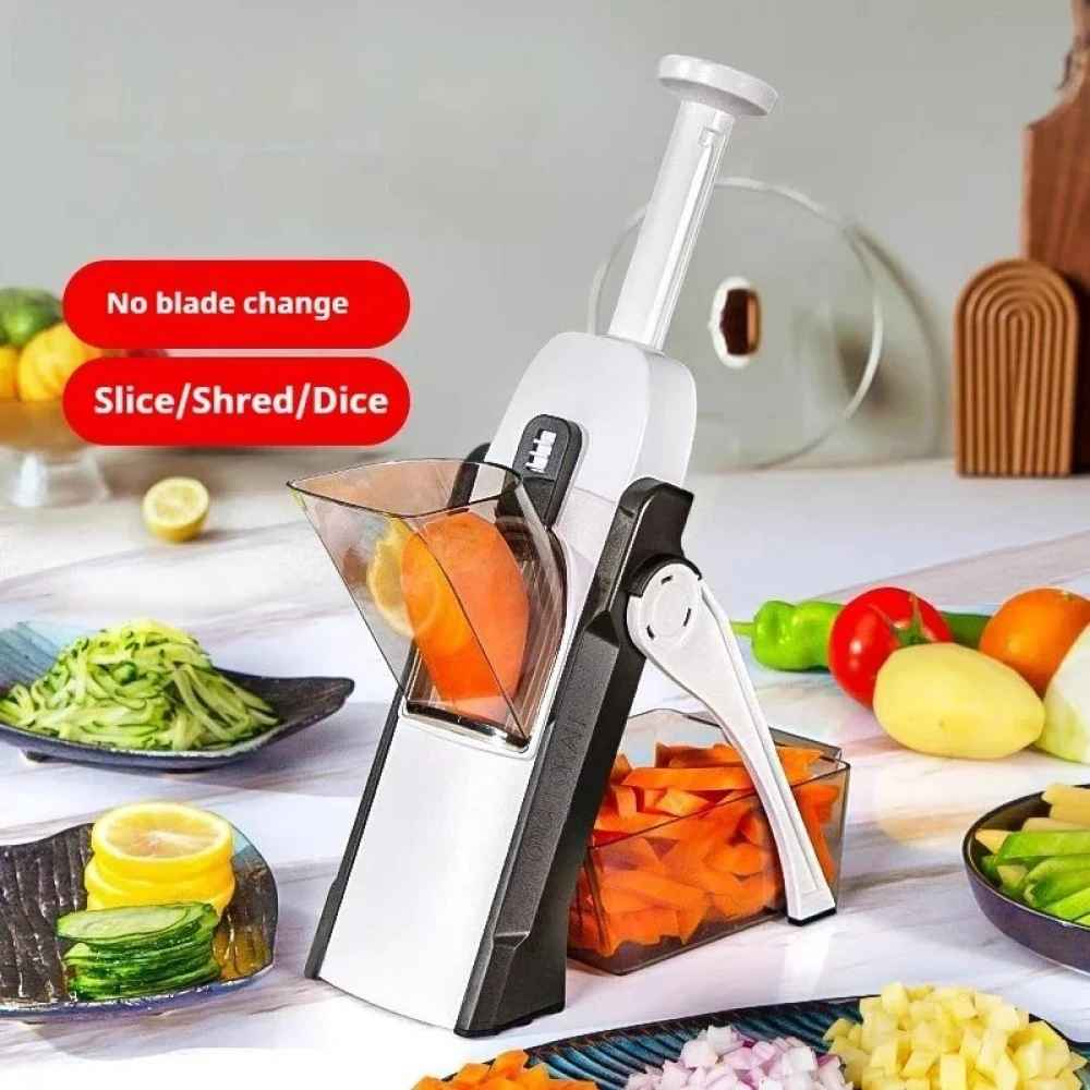 Mandoline Vegetable Cutter Chopper Adjustable Multi-function Vertical Vegetable Cutter